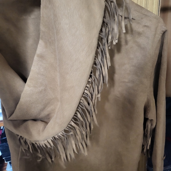 Vintage Mens Fringe Shirt - Picture 2 of 3